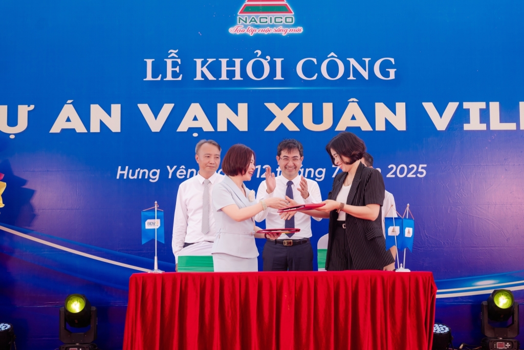 dự án vạn xuân villa - ký kết hợp tác
